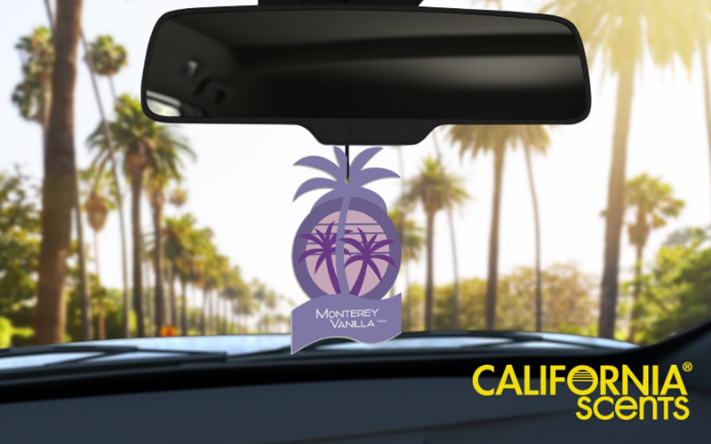 A 300 Airbnb voucher 250 spending money and a years supply of California Scents Car Air Fresheners