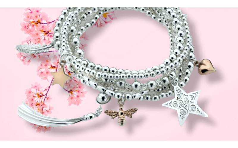 Stay Golden Dollie Bracelet Stack