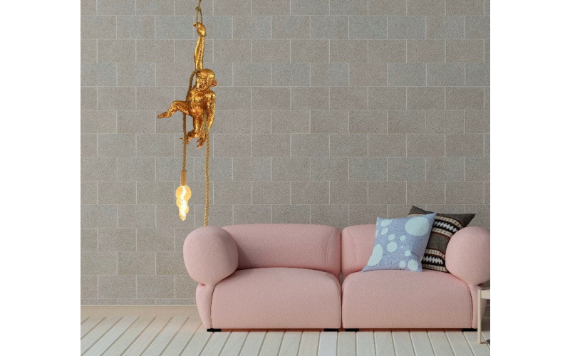 Win a hanging copper monkey lamp from Muck N Brass Cosmopolitan