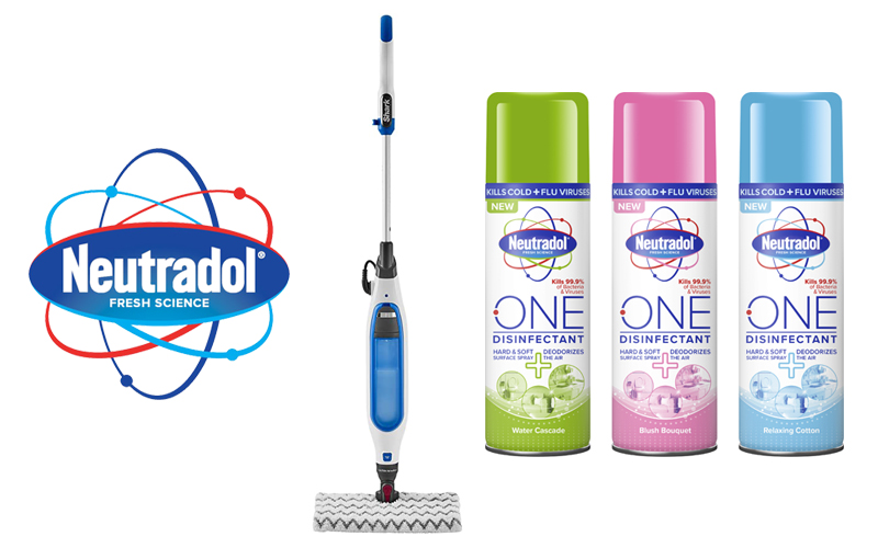 Win a Shark Steam Mop with Neutradol One Disinfectant Woman Magazine