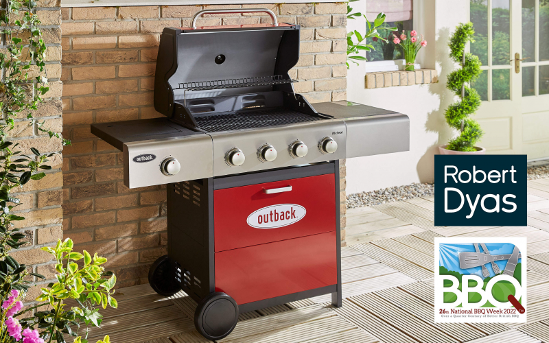 E 01/08 (MD) Win an Outback Meteor Gas/Charcoal BBQ from Robert Dyas