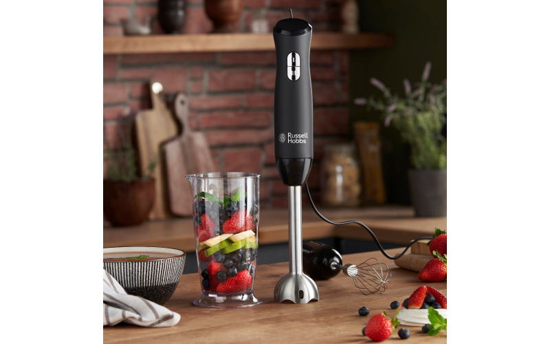 Win the Russell Hobbs Desire Matte Black 3in1 Hand Blender, worth £39