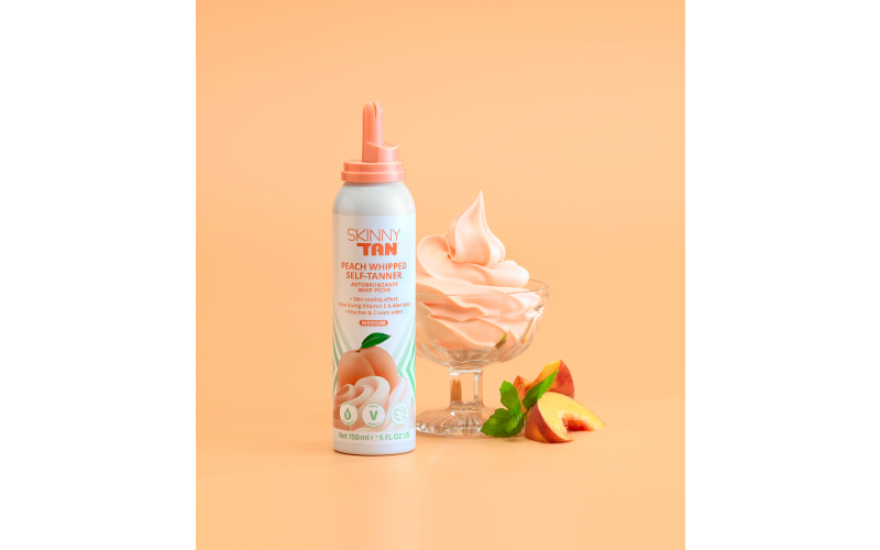 Win a years supply of the Skinny Tan Peach Whipped Self-Tanner  accessories worth over 300