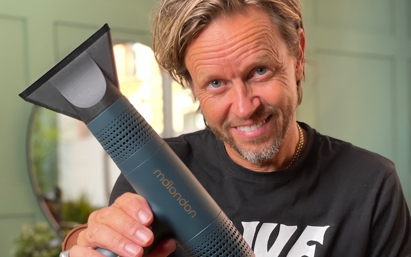 mdlondon BLOW Hairdryer  Exclusive 11 Hairstyling Lesson with Michael Douglas