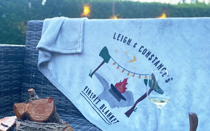 A Personalised double layer blankets