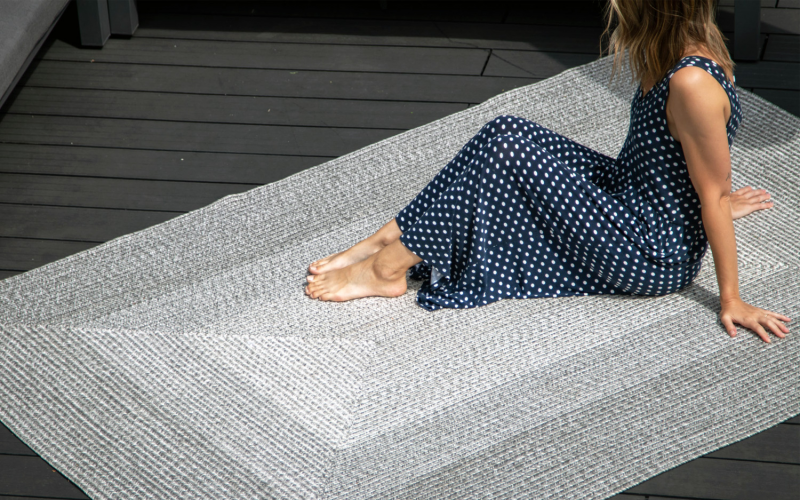 Win a luxury Harbour Lifestyle outdoor weatherproof rug Good